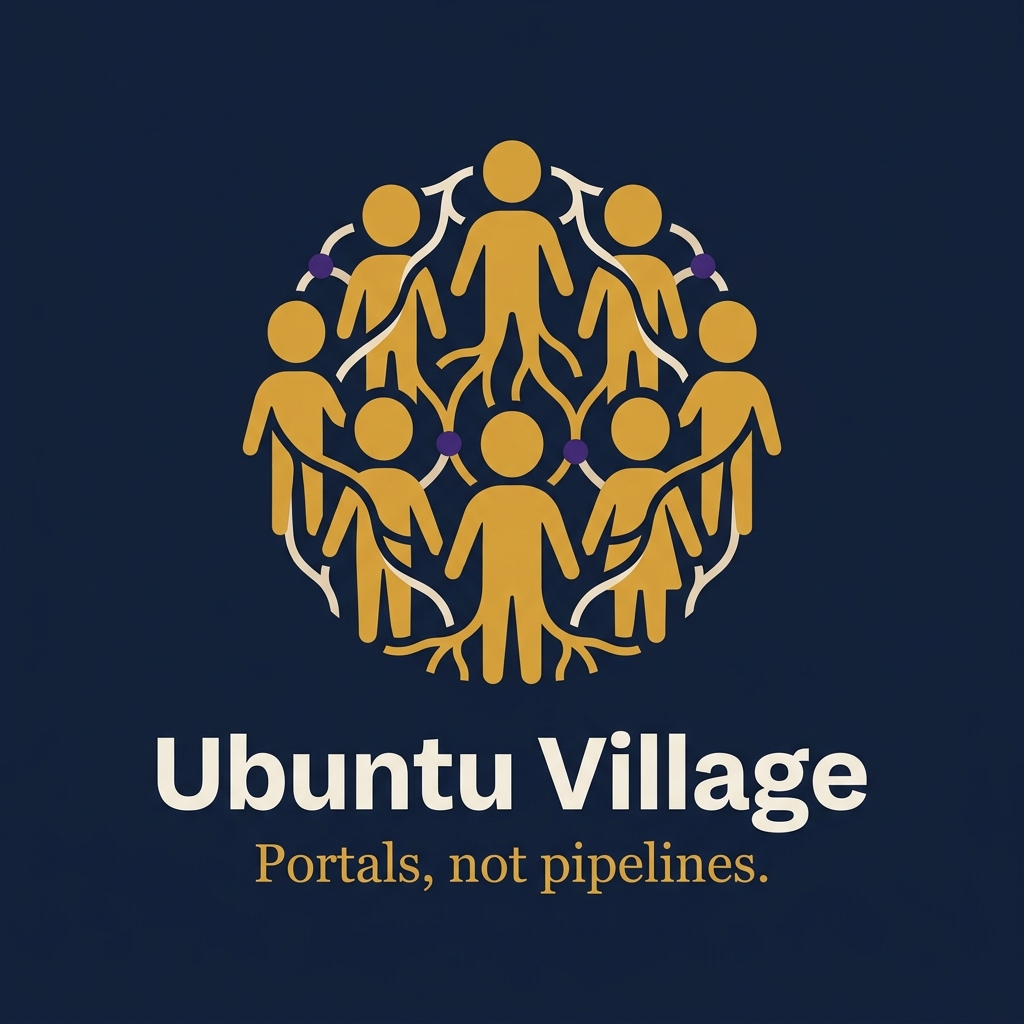 Ubuntu Village — Portals, not pipelines.